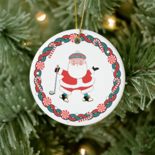 Personalisierte Weihnachtsfeier Keramik Ornament