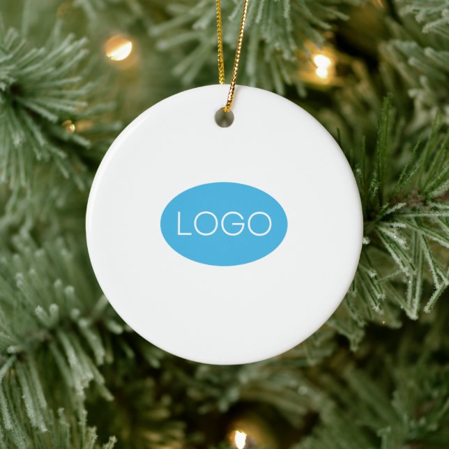 Personalisierte Weihnachtsfeiern Keramik Ornament (Baum)
