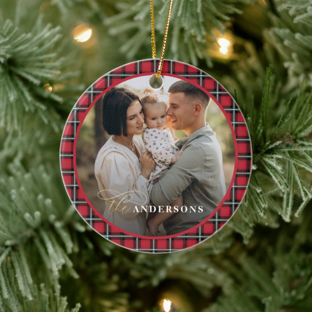 Personalisierte Weihnachtsfeiertage in Rotterdam Keramik Ornament (Baum)