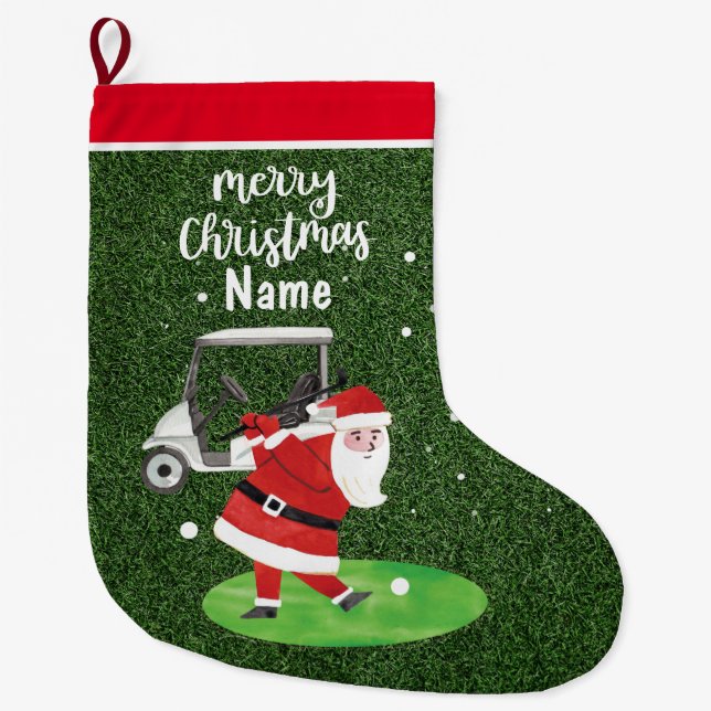 Personalisierte Weihnachtsgeschenke mit dem Weihna Großer Weihnachtsstrumpf (Vorderseite)