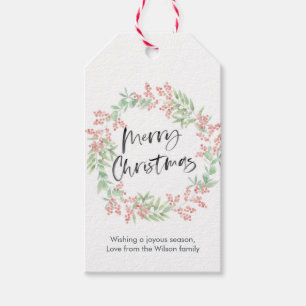 Personalisierte Weihnachtsgeschenktafeln Geschenkanhänger