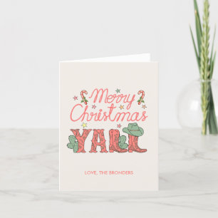 Personalisierte Weihnachtskarte Feiertagskarte