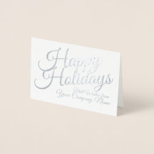Personalisierte Weihnachtskarte für Unternehmen - 