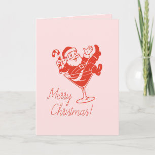 Personalisierte Weihnachtskarte mit Santa im Marti Karte