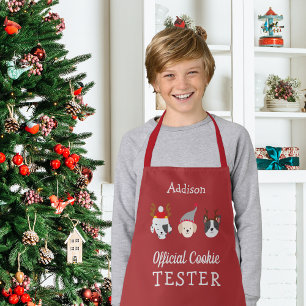 Personalisierte Weihnachtskinder Schürze