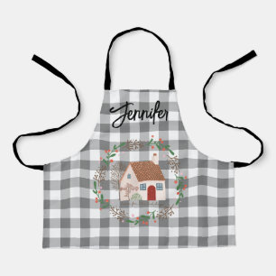 Personalisierte Weihnachtskindergröße Schürze