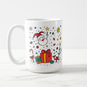 personalisierte Weihnachtsklassik-Tasse Kaffeetasse