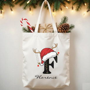 Personalisierte Weihnachtsmann-Tasche für Mama ode Tragetasche