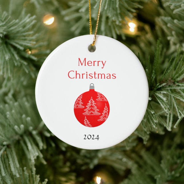 Personalisierte Weihnachtsschmuck (Baum)