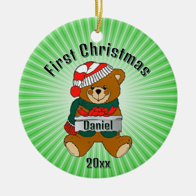 Personalisierte Weihnachtsschmuck (Vorne)