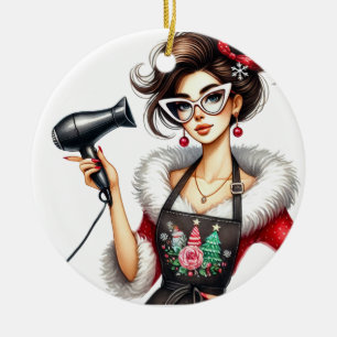 Personalisierte Weihnachtsschmuck für Friseur