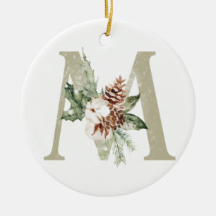Personalisierte Weihnachtsschmuck mit Ihren Initia