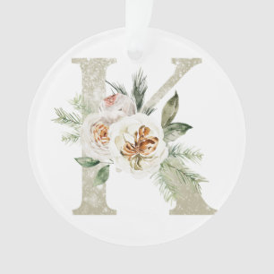 Personalisierte Weihnachtsschmuck mit Ihren Initia Ornament