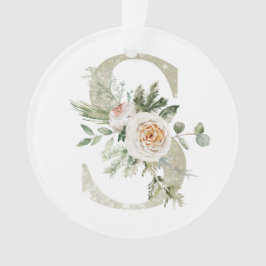 Personalisierte Weihnachtsschmuck mit Ihren Initia Ornament