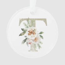 Personalisierte Weihnachtsschmuck mit Ihren Initia Ornament