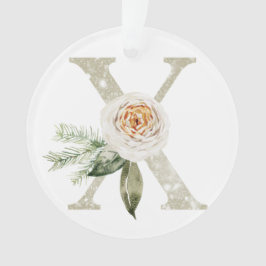 Personalisierte Weihnachtsschmuck mit Ihren Initia Ornament