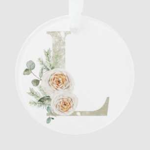 Personalisierte Weihnachtsschmuck mit Ihren Initia Ornament