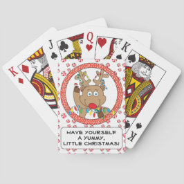 Personalisierte Weihnachtsspielkarten Spielkarten