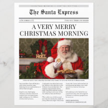 Personalisierte Weihnachtszeitung