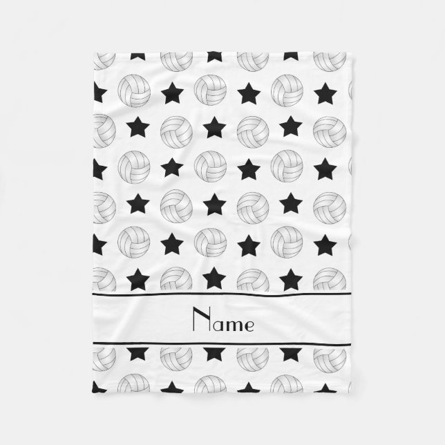 Personalisierte weiße fleecedecke (Vorderseite)