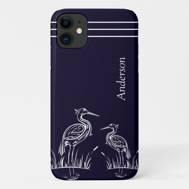 Personalisierte Weißherbergen an der Küste Case-Mate iPhone Hülle (Rückseite)