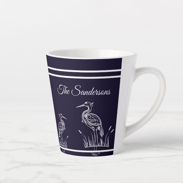 Personalisierte Weißherbergen an der Küste Milchtasse (Rechts)