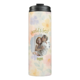Personalisierte "Weltbeste Mama" Thermal Tumbler Thermosbecher