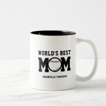 Personalisierte Welten Best Mama Baseball Team Mam