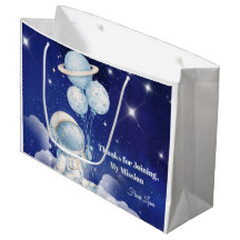 Personalisierte Weltraum-Geburtstags-Geschenktüte