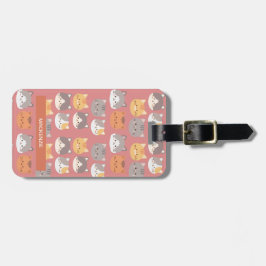 Personalisierte Whiskys und Whimsy Gepäckanhänger