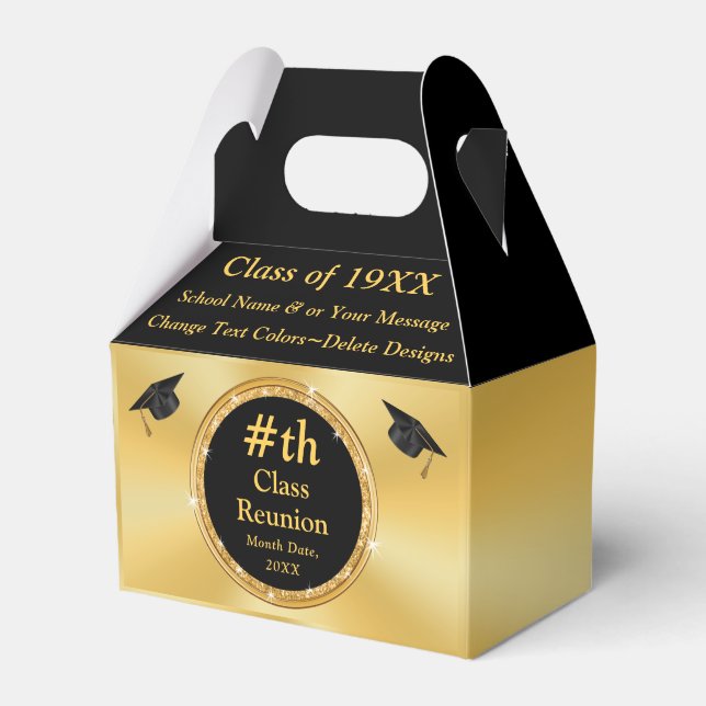 Personalisierte Wiedersehen-Favoriten, Boxen Geschenkschachtel (Vorderseite)