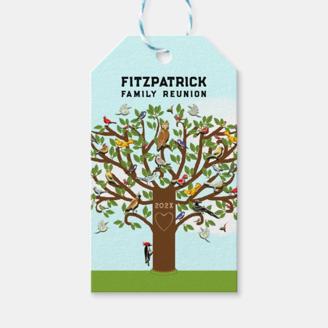 Personalisierte Wiedersehen Geschenkanhänger (Vorderseite)