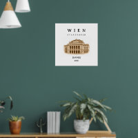 Personalisierte Wien Staatsoper | Name & Jahr