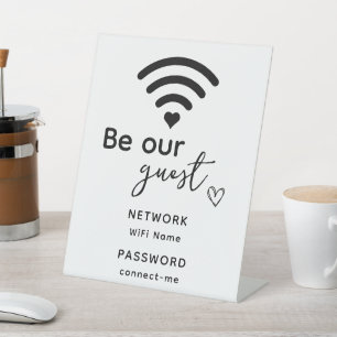 Personalisierte Wifi-Wohngestaltung Neue Zuhause-G Sockelschild