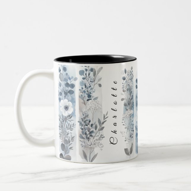 PERSONALISIERTE WILDBLUMEN TASSE 6 (Links)