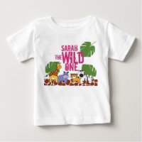 Personalisierte WILL ONE Safari Erster Geburtstag 