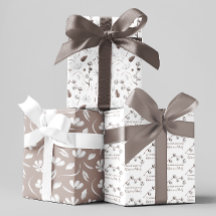 Personalisierte Wrapping Paper Sheets
