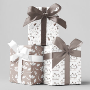 Personalisierte Wrapping Paper Sheets Geschenkpapier Set