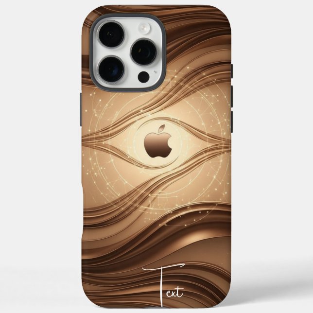 Personalisierte Wüstendüne Neuro ・ Dünendesign iPhone 16 Pro Max Hülle (Rückseite)