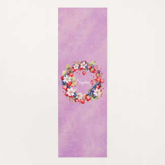 Personalisierte Yoga Mat Fruchtdesign Meditation M Yogamatte