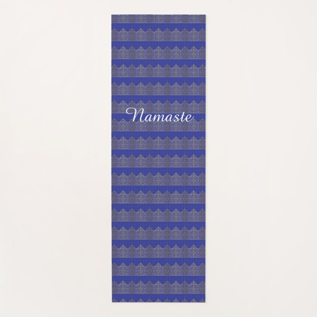 Personalisierte Yoga- und Meditationsmatte Yogamatte (Vorderseite)