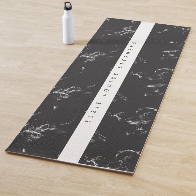 personalisierte Yogamatte des Marmoreffektes (Beispiel)
