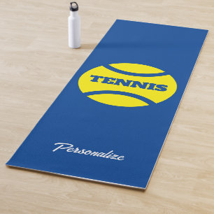 Personalisierte Yogamatte für Tennisspieler und -f