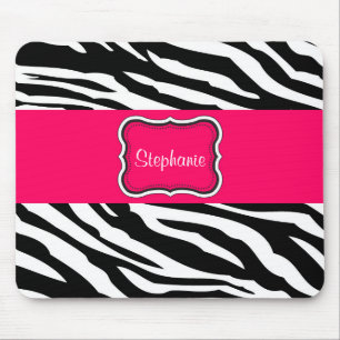 Personalisierte Zebra-Maus-Pad Mousepad