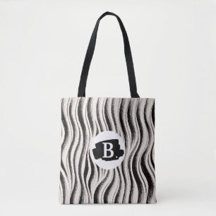 Personalisierte Zebrastreifen-Universaltasche Tasche