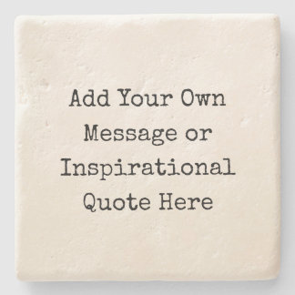 Personalisierte Zitate DIR Inspiration Motivierend Steinuntersetzer