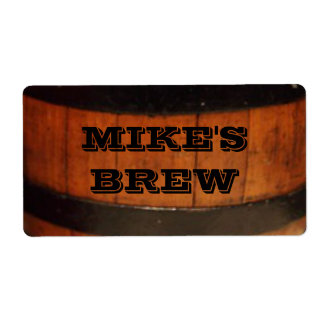 Personalisierte Zuhause Brew Beer Labels