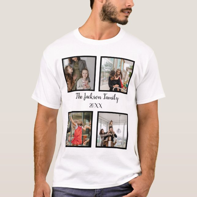 Personalisierte Zusammenstellungsvorlage T-Shi für T-Shirt (Vorderseite)