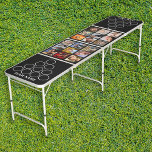 Personalisierten 18 FotoCollage-Familie Beer Pong Tisch<br><div class="desc">Das ist nicht nur ein Bierpongtisch, sondern eine Leinwand für Ihre Erinnerungen. Personalisieren Sie Ihre Daten mit Teamnamen, 18 Fotos, benutzerdefinierten Farben und Schriftart-Stilen. Ideal für jede Feier - von Weihnachten und Geburtstagen bis hin zu Verlobungen und Hochzeiten - unser Tisch kann einzigartig Ihnen sein. Klicken Sie auf "Weiter anpassen",...</div>