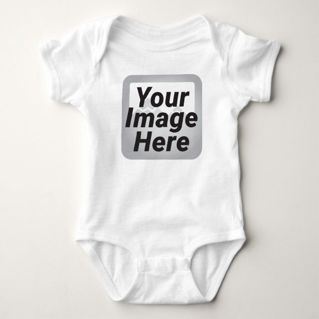Personalisierten 18 Monate Baby-Bodysuit Baby Strampler (Vorderseite)